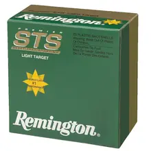 REMINGTON PREMIER STS LIGHT TARGET LOADS 12 GAUGE AMMO 2-3/4IN 7.5 LEAD SHOT