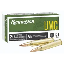 Remington UMC .300 Blackout 150gr FMJ Rifle Ammunition, 20 Rounds