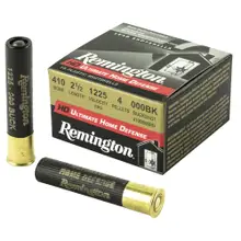 Remington Ultimate Home Defense .410 Bore 2-1/2" 000 Buckshot 4 Pellets - 15 Rounds/Box