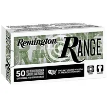 REMINGTON RANGE .40 S&W AMMO 180 GRAIN FMJ