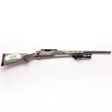 Remington 700 VTR .22-250 with 22" Matte Blued Barrel, Flat Dark Earth Stock, Black Grip Panels, and Bipod