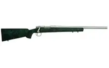 Remington 700 5-R Stainless Steel 223 REM 20" Barrel with Green Webbing Fixed HS Precision Stock - Right Hand