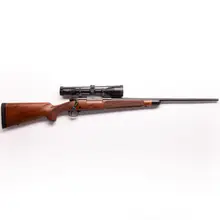 Winchester Model 70 Featherweight Bolt Action Rifle - .270 Win, 22" Barrel, 5 Rounds, Satin Walnut Stock, Blued Finish (535200226)