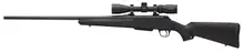 Winchester XPR 6.5 Creedmoor Bolt-Action Rifle with 22" Barrel, Vortex Crossfire II 3-9x40mm Scope, and Black Synthetic Stock