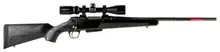 Winchester XPR Compact 6.5 Creedmoor Bolt Action Rifle with 20" Barrel and Vortex Crossfire II 3-9x40mm Scope Combo, Matte Black Finish