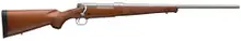 Winchester Model 70 Featherweight Bolt Action Rifle - .243 Win, 22" Barrel, 5-Rounds, Satin Walnut Matte Stainless Finish