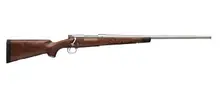 Winchester Model 70 Super Grade Stainless .270 Win, 24" Select Walnut 535235226