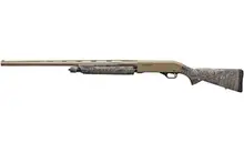 Winchester SXP Hybrid Hunter 12 Gauge Pump Action Shotgun - 28" Barrel, 3.5" Chamber, 4 Rounds, Flat Dark Earth Finish, Realtree Timber Stock