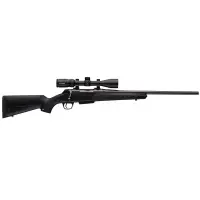 Winchester XPR Compact 6.5 PRC, 22" Barrel, 3rd Bolt Action Rifle with Vortex Crossfire II 3-9x40mm Scope, Black Synthetic Stock, Matte Black Finish