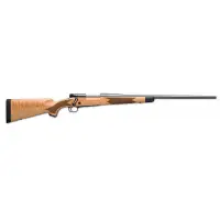 Winchester Model 70 Super Grade 6.8 Western, 24" Barrel, 3-Round, Blued Finish, AAA Maple Stock Rifle