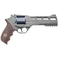 Chiappa Firearms Rhino 60DS .357 Magnum, 6" Barrel, 6-Round, Single Action Revolver, Walnut Grip, OD Green Cerakote Finish