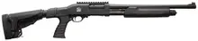 Charles Daly Chiappa 301 Tactical Black 12 Gauge Shotgun with 18.50" Barrel and Adjustable Side Folding Stock