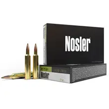Nosler E-Tip .22 Nosler 55 Grain Lead-Free Rifle Ammunition, 20 Rounds Box