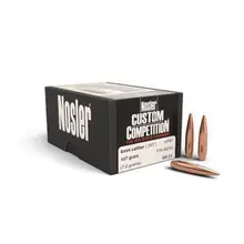 Nosler Custom Competition 6mm .243 107gr HPBT Rifle Bullets, 100 Count - 49742