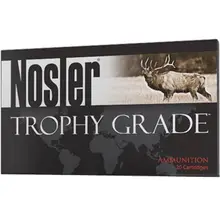Nosler Trophy Grade .28 Nosler 160 Grain AccuBond Rifle Ammo, 20 Round Box - 60035