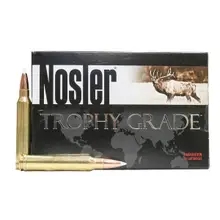 Nosler Trophy Grade 300 Win Mag 180 Grain AccuBond Rifle Ammo, 20 Round Box - 60059