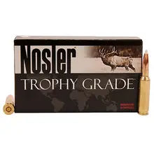 Nosler Trophy Grade 6.5 Creedmoor 140gr AccuBond Ammunition, 20 Rounds, 2650 FPS