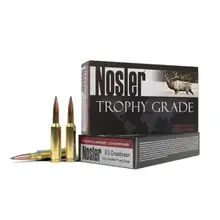 Nosler Trophy Grade 6.5 Creedmoor 142 Grain Accubond Long Range Ammo, 20 Rounds - 60105