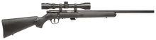 Savage Mark II FVXP Bolt Action .22LR Rifle with 21" Barrel, 5 Round Capacity, Black Synthetic Stock, and 3-9x40mm Scope
