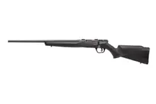 Savage Arms B22 Magnum F Left-Handed Bolt Action Rifle - .22 WMR, 21" Barrel, Matte Blued Finish, Black Synthetic Stock, 10+1 Round Capacity