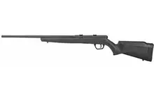 Savage B17 F Bolt Action Rifle, .17 HMR, 21" Barrel, 10 Rounds, Synthetic Stock, Matte Black Finish