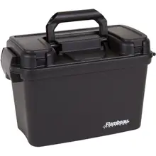 FLAMBEAU TACTICAL DRY BOX WITH STORAGE COMPARTMENT IN LID, 13" X 6.5" X 8.25" POLYMER BLACK