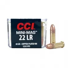 CCI .22 Long Rifle 40 Grain Round Nose High Velocity, 100rds - 0030