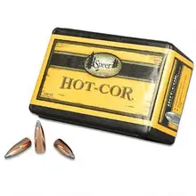Speer Hot-Cor .30 Cal .308 180 Gr Spitzer Soft Point Rifle Bullets, 100 Count - 2053