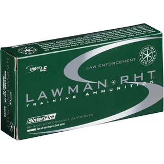 Speer LAWMAN RHT .40 S&W 125 GRAIN FRANGIBLE 900 FPS 50 ROUNDS For Sale ...