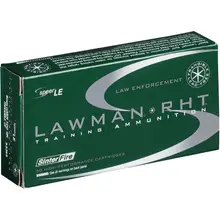 Speer Lawman RHT .40 S&W 125 Grain Frangible Training Ammo, 50 Rounds - 53375