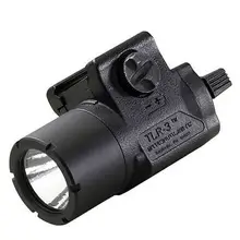 Streamlight TLR-3 69220 Compact Rail Mounted Tactical Weapon Light, 170 Lumens C4 LED, Matte Black Polymer