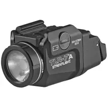 Streamlight TLR-7A Flex 500 Lumen LED Tactical Weapon Light with Rear Switch Options, Black Anodized Aluminum - 69424