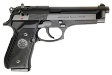 Beretta 92FS Semi-Automatic 9mm Pistol, 4.9" Barrel, 10-Round, Black Polymer Grip, Made in Italy (JS92F300)