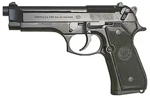 Beretta 92FS 9mm Luger 4.9" Barrel Black Bruniton Steel Slide with Polymer Grip, 10-Rounds Pistol (USA Made)