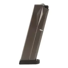 Beretta M9A3 9mm Luger 17 Rounds Black Steel Magazine with Polymer Base Plate