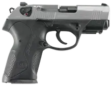 Beretta PX4 Storm Compact Inox 40 S&W Stainless Steel Slide, 3.27" Single/Double, 12+1 Black Interchangeable Backstrap Grip JXC4F51