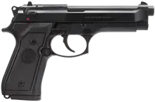 Beretta M9 Commercial 9mm Semi-Automatic Pistol, 4.9" Barrel, 10-Round Capacity, Black Finish, Polymer Grip - J92M9A0