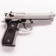 BERETTA 92FX INOX HGA 9MM 4.9 BBL FS 3/15RD JS92F520MLE