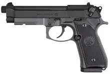 Beretta 92FSR .22LR Semi-Automatic Pistol, 5.3" Barrel, 10 Rounds, Sniper Gray Aluminum Frame with Black Polymer Grip