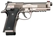 Beretta 92X Performance 9mm Luger, 4.90" Barrel, 10-Round Capacity, Gray Nistan Steel Slide, Black Rubber Grip, J92XR20