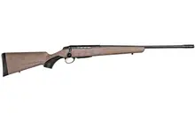 Tikka T3X Lite RoughTech Tan .270 Win Bolt Action Rifle with 22.4" Fluted Barrel, 3+1 Capacity, Black Spider Webbing Pattern, Right Hand - JRTXRT318