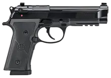 Beretta 92X RDO Full Size 9mm Luger Pistol, 4.7" Barrel, 10+1 Rounds, Decocking Safety, Black Bruniton Finish, Includes 2 Magazines