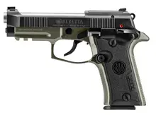 Beretta 80X Cheetah .380 ACP 3.9" Barrel OD Green/Black Pistol with 13-Round Magazines SPEC0713A