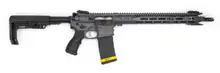 FOSTECH Stealth Series Raptor Billet AR15 Rifle - Sniper Grey with 16" Faxon Gunner Profile Barrel, MACH-1 16" M-LOK Rail, MFT Buttstock, and Installed FOSTECH Echo AR-II Trigger