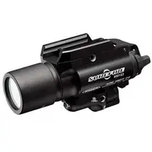 SureFire X400 Ultra LED Weapon Light with Red Laser, 1000 Lumens, Black Anodized Aluminum, Compatible with Picatinny/Weaver/Glock Rails - X400U-A-RD