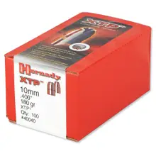 Hornady 10mm .400 Caliber 180gr XTP Hollow Point Bullets, 100 Count - 40040
