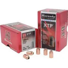 Hornady 10mm .400 Caliber 200gr XTP Hollow Point Bullets, 100 Count - 40060