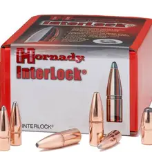 Hornady Interlock .45 Cal (.458) 350gr Flat Point Bullets, 50ct - 4503