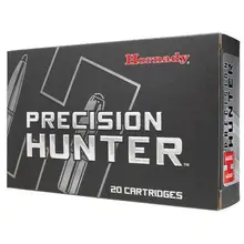 Hornady Precision Hunter 25-06 Remington 110gr ELD-X Ammunition, 20 Rounds - 8143