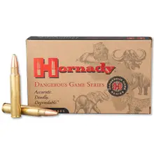 Hornady .375 Ruger Superformance Dangerous Game Ammo, 270 Grains SP-RP Interlock, 20 Rounds - 8231